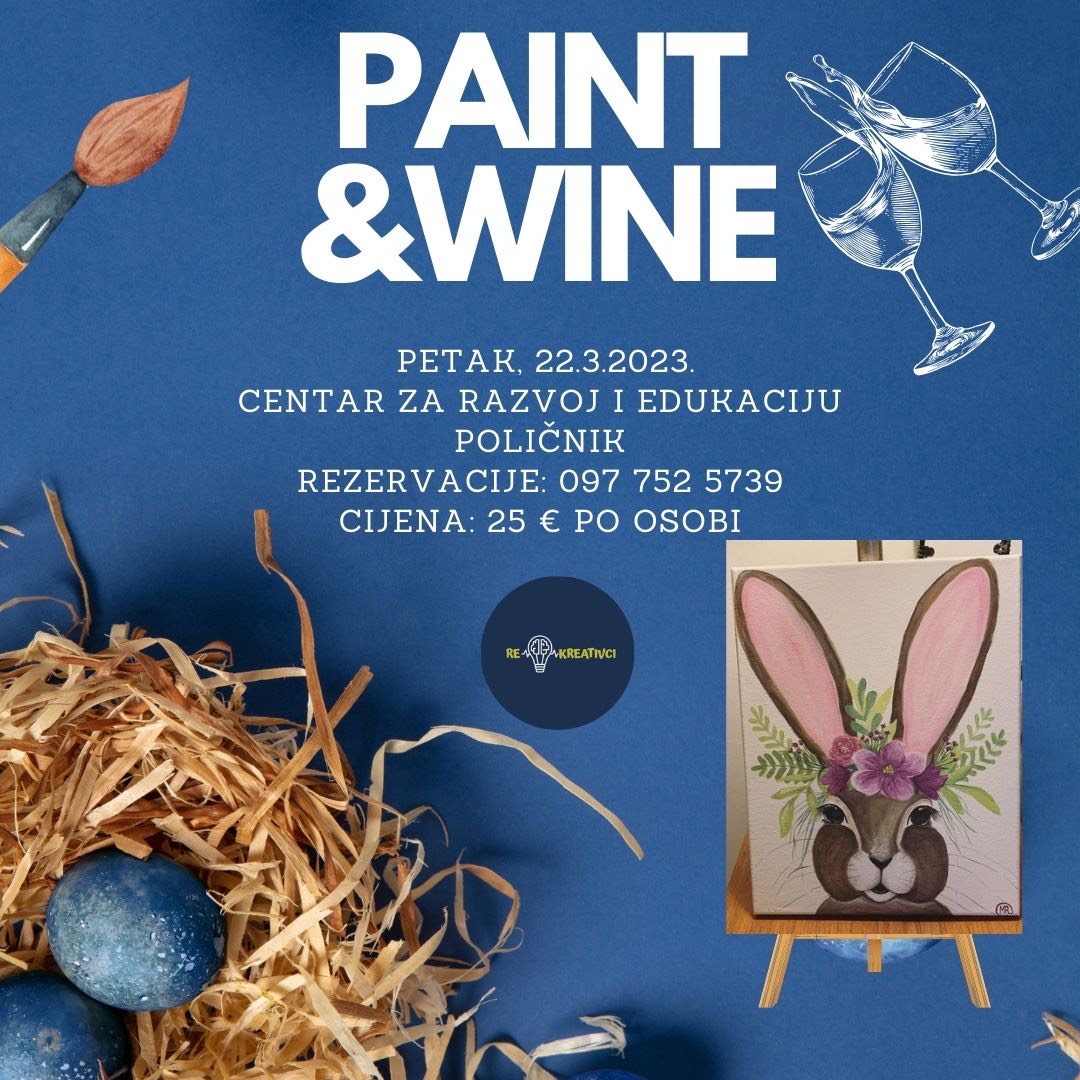 Paint&Wine radionica